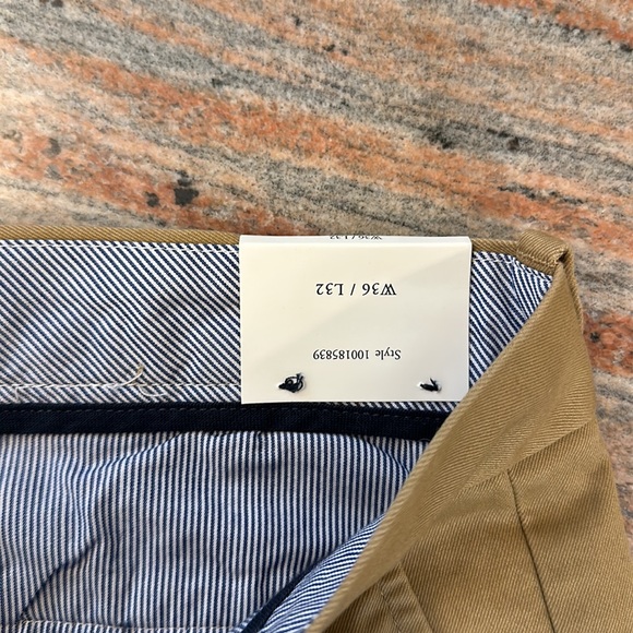 Brooks, Brothers, Cotton, classic chinos. Clark fit. - Picture 3 of 6